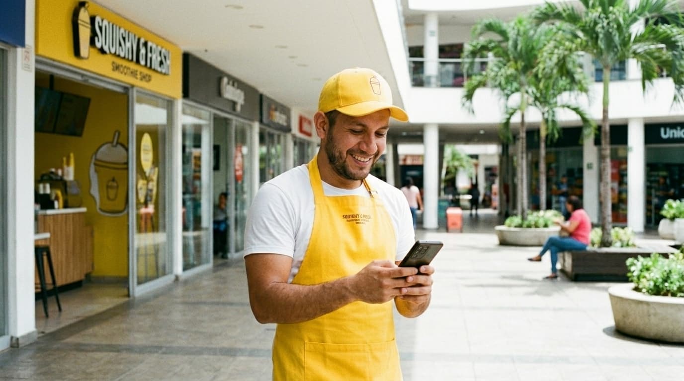 Persona analizando datos